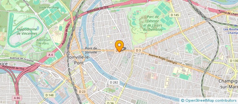 localisation de l'entreprise EMERGENCE NETTOYAGE à JOINVILLE-LE-PONT