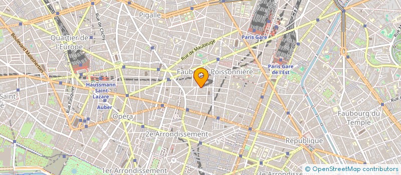 localisation de l'entreprise EMERGENCE SARL  PARIS