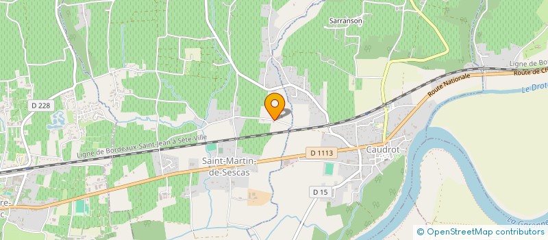 localisation de l'entreprise EMERGENCE SECURITE  SAINT-MARTIN-DE-SESCAS