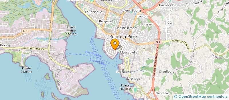 localisation de l'entreprise EMERGENCE SERVICES PLUS à POINTE-A-PITRE
