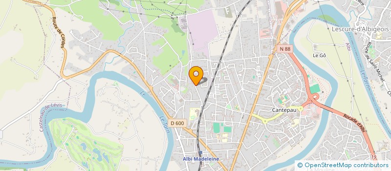 localisation de l'entreprise EMERGENCE TALENTS à ALBI