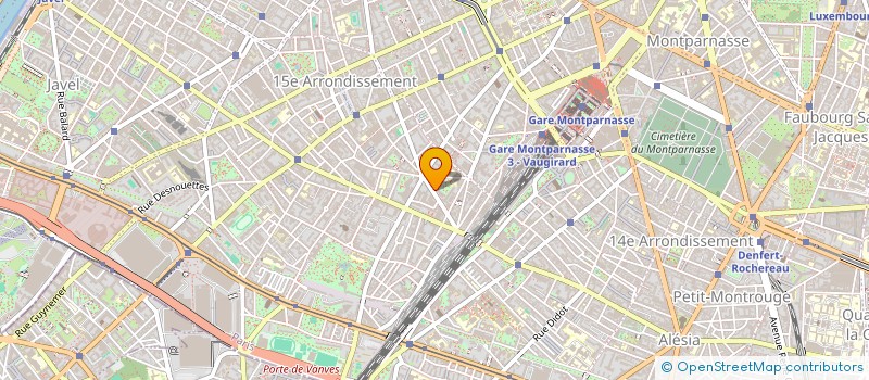 localisation de l'entreprise EMERGENCES à PARIS