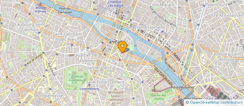localisation de l'entreprise EMERGENCES à PARIS