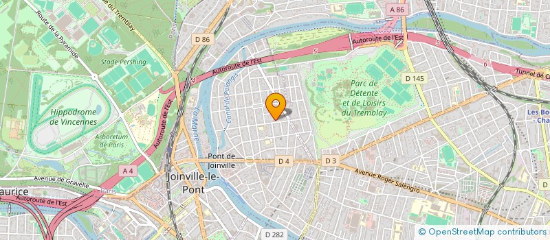 localisation de l'entreprise EMERGENCES à JOINVILLE-LE-PONT