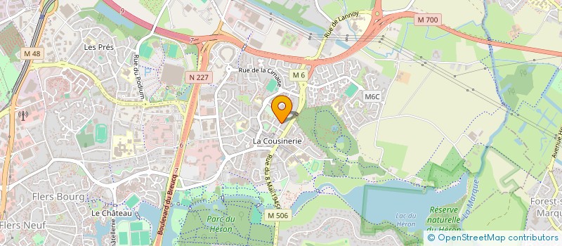 localisation de l'entreprise EMERGENCES EDITIONS EDUCATIONS FORMATION  VILLENEUVE-D'ASCQ