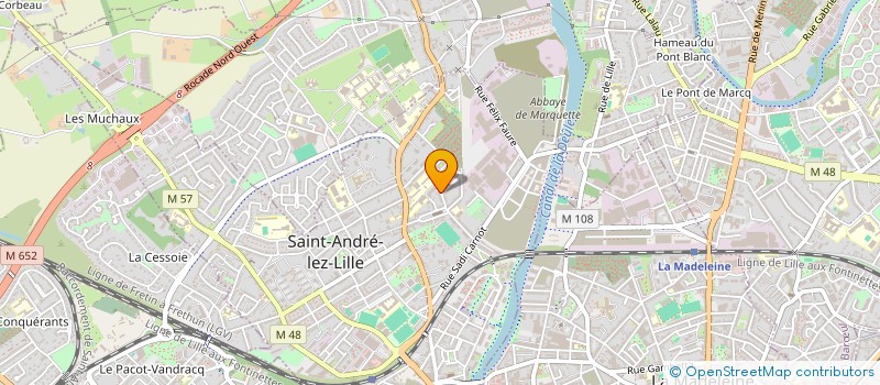 localisation de l'entreprise EMERGENCES INVESTISSEMENTS  SAINT-ANDRE-LEZ-LILLE