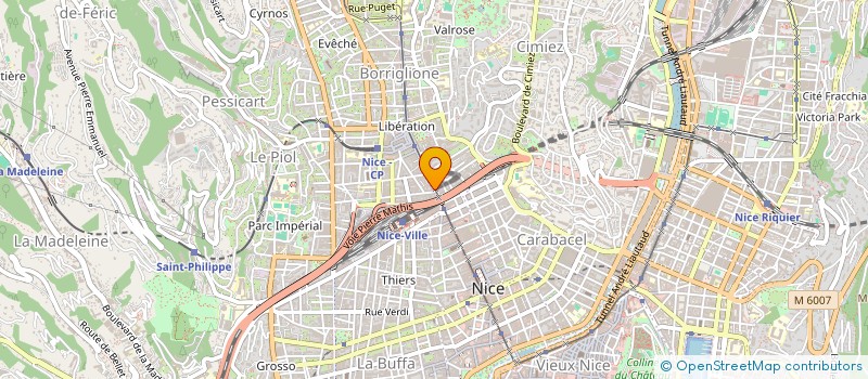 localisation de l'entreprise EMERGING SYNDICATE à NICE