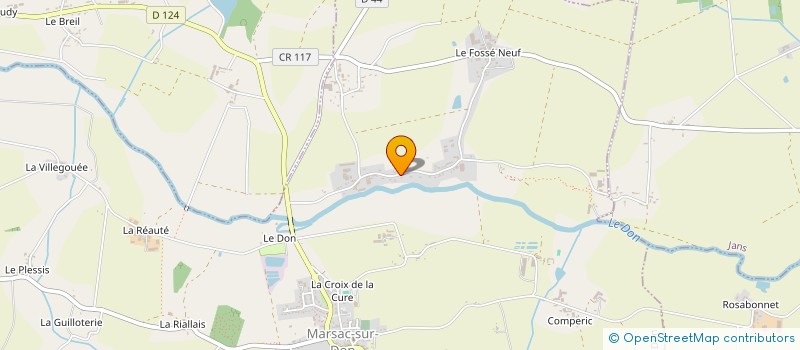 localisation de l'entreprise EMERIAU BILLY  MARSAC-SUR-DON