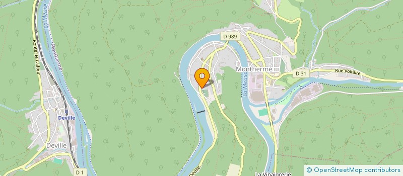 localisation de l'entreprise EMERION  MONTHERME