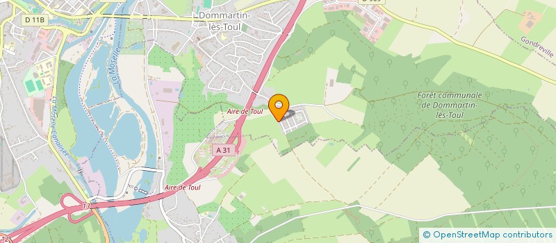 localisation de l'entreprise EMERIQUE  TOUL