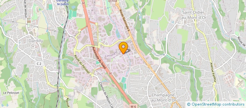 localisation de l'entreprise EMERIT AUDIT  LYON