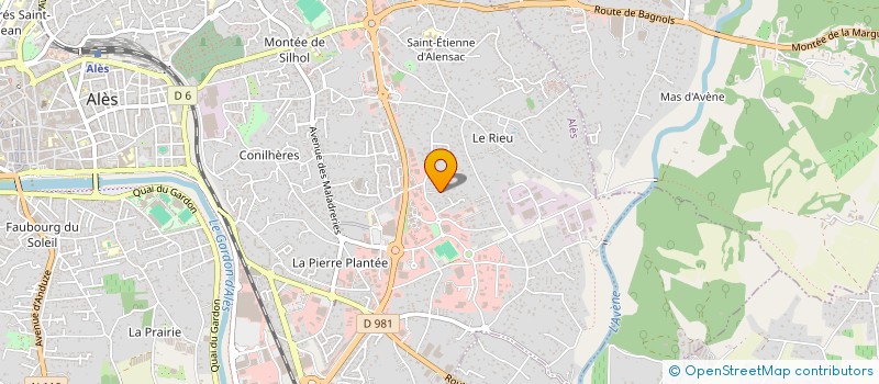 localisation de l'entreprise EMERIT PROMOTION  ALES