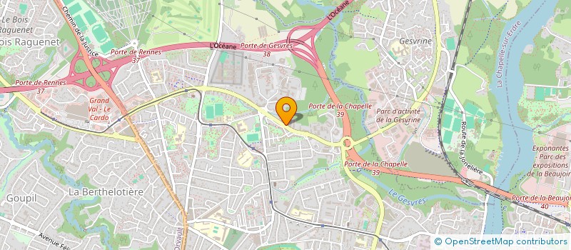 localisation de l'entreprise EMERITE à NANTES