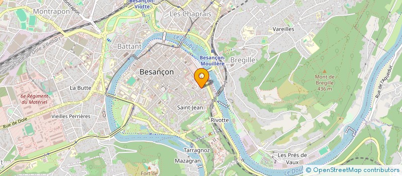 localisation de l'entreprise EMERODE ENERGY à BESANCON