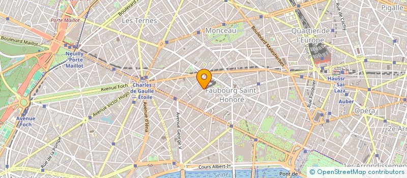 localisation de l'entreprise EMERSON AUDIT ET CONSEIL  PARIS