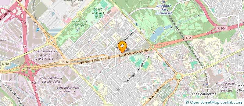 localisation de l'entreprise EMERSON DUMASHIE CONSULTING à AULNAY-SOUS-BOIS