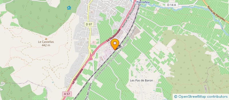 localisation de l'entreprise EMERTA  CUERS