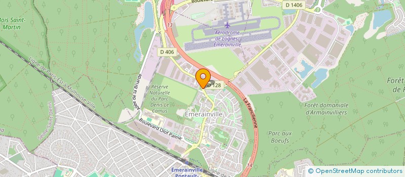 localisation de l'entreprise EMERY  EMERAINVILLE