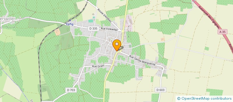 localisation de l'entreprise EMESSEL à EPFIG