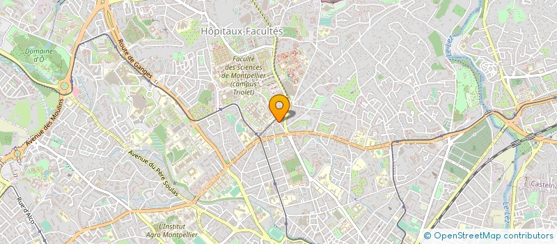 localisation de l'entreprise EMET à MONTPELLIER
