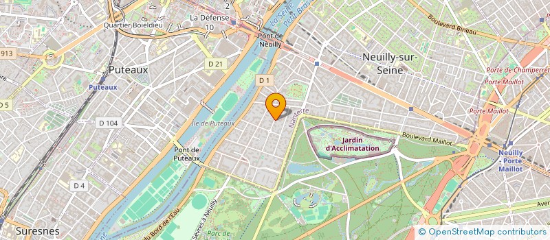 localisation de l'entreprise EMET à NEUILLY-SUR-SEINE