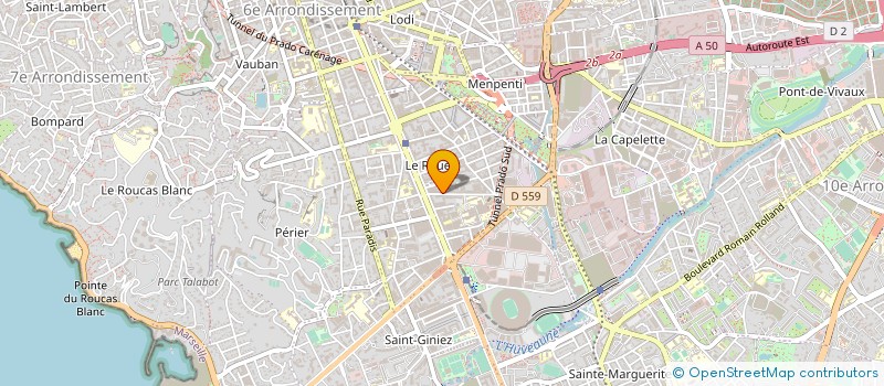 localisation de l'entreprise EMETH à MARSEILLE