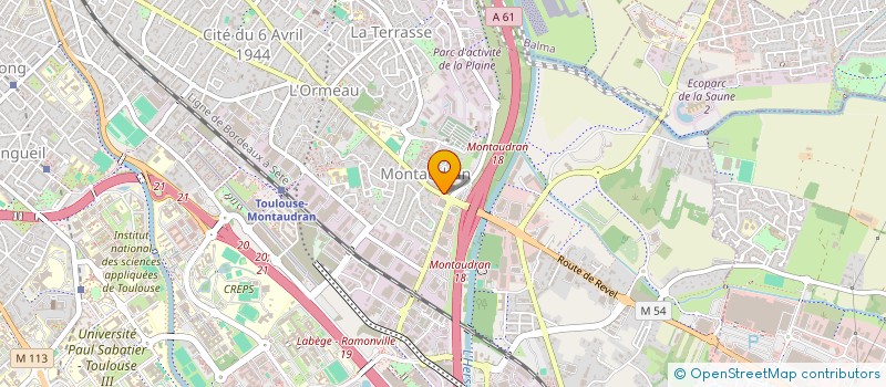 localisation de l'entreprise EMETH à TOULOUSE
