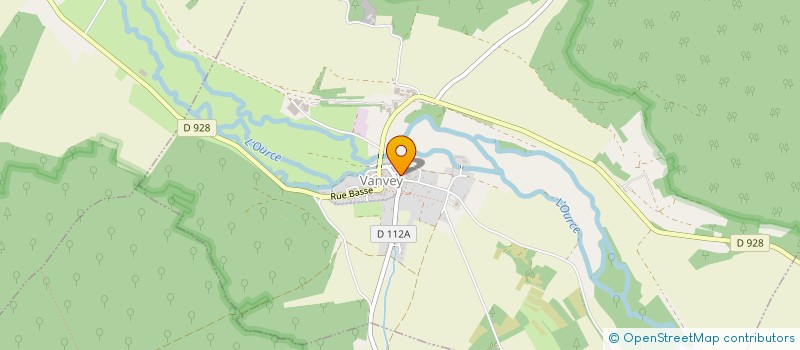 localisation de l'entreprise EMEVIRO  VANVEY