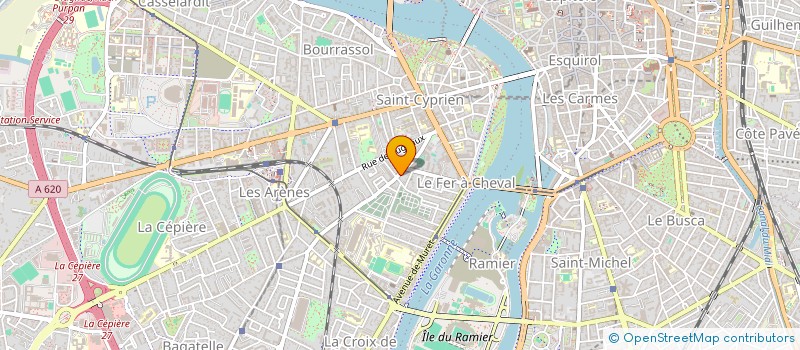localisation de l'entreprise EMEXAIA  TOULOUSE