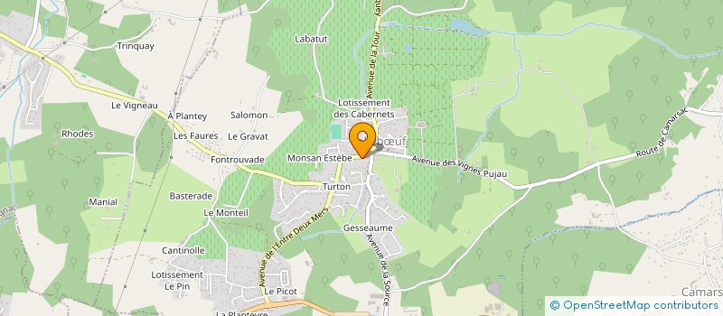 localisation de l'entreprise EMF IMMO  SALLEBUF