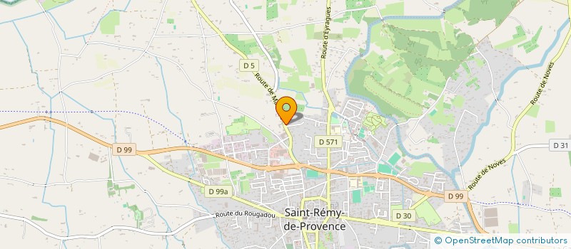 localisation de l'entreprise EMF SERVICES à ST REMY DE PROVENCE