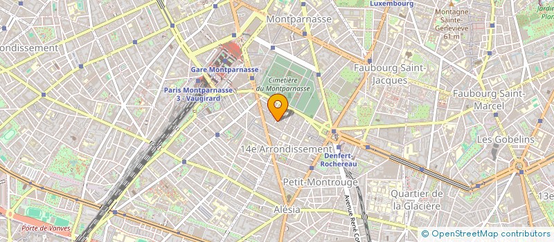 localisation de l'entreprise EMF TAVERNY  PARIS