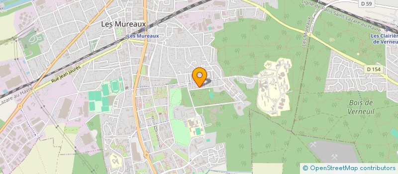 localisation de l'entreprise EMF TAXI à LES MUREAUX