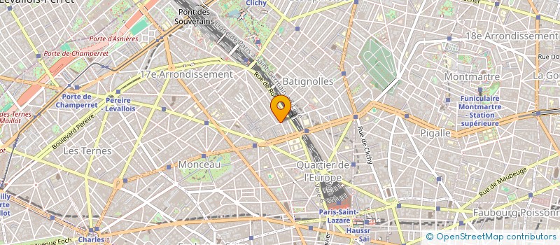 localisation de l'entreprise EMFJ  PARIS