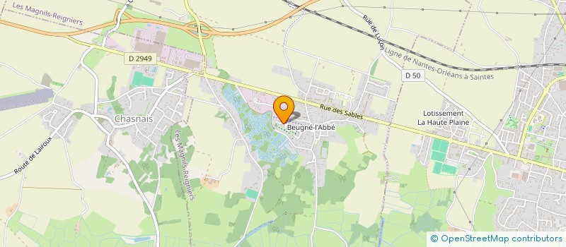 localisation de l'entreprise EMFR  LES MAGNILS-REIGNIERS