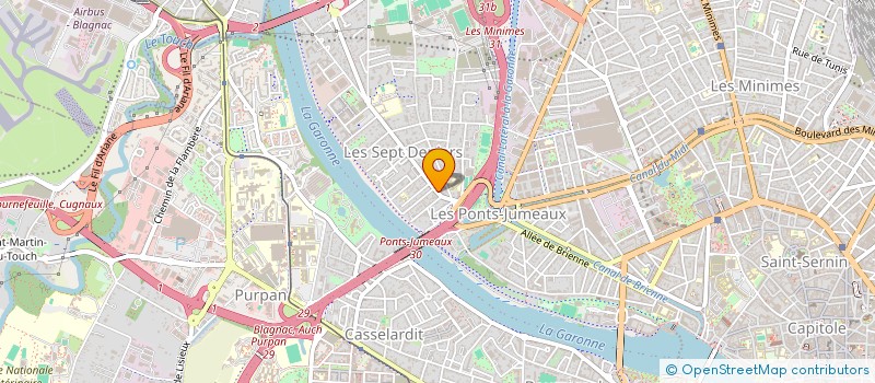 localisation de l'entreprise EMG 7D à TOULOUSE