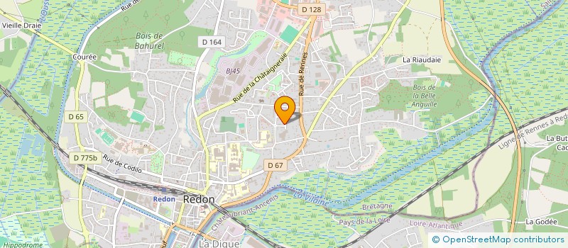 localisation de l'entreprise EMG CONSTRUCTIONS  REDON