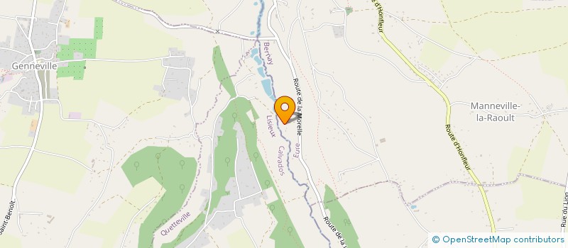 localisation de l'entreprise EMG INVESTISSEMENTS  MANNEVILLE-LA-RAOULT