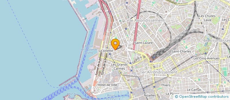 localisation de l'entreprise EMG RENOVATION à MARSEILLE