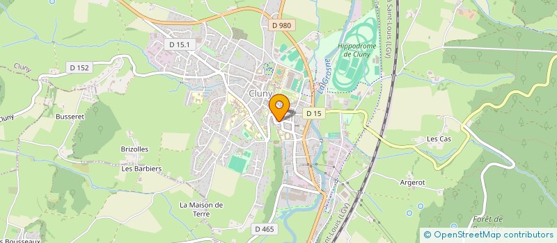 localisation de l'entreprise EMGC CHARDIGNY  LA VINEUSE SUR FREGANDE