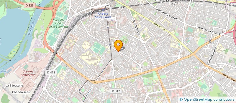 localisation de l'entreprise EMGC HOLDING  ANGERS