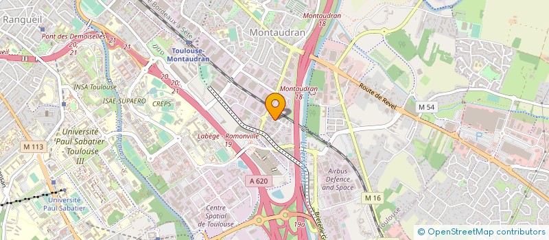 localisation de l'entreprise EMGE SUD OUEST à TOULOUSE