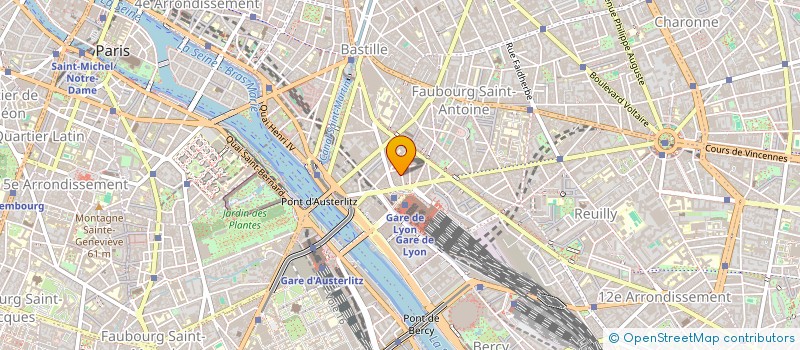 localisation de l'entreprise EMGI  PARIS 12