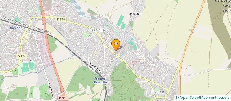 localisation de l'entreprise EMGO  EZANVILLE