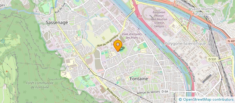 localisation de l'entreprise EMGR BATIMENT  FONTAINE