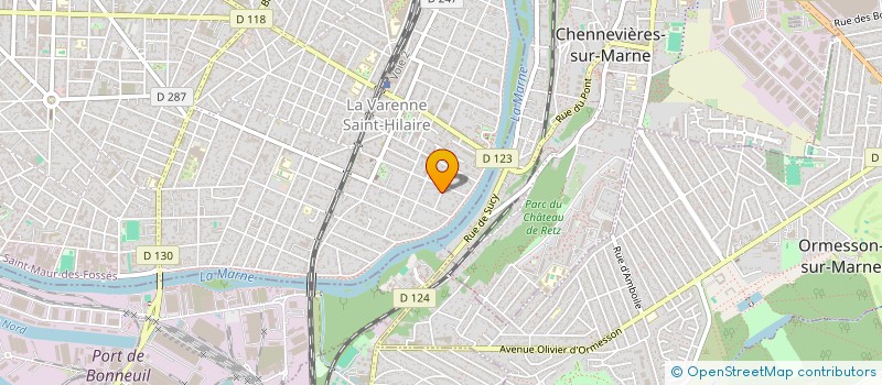 localisation de l'entreprise EMGROUP  SAINT-MAUR-DES-FOSSES