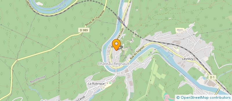 localisation de l'entreprise EMH  BOGNY-SUR-MEUSE