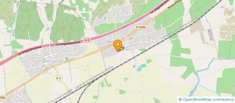 localisation de l'entreprise EMH TELECOM  BEZOUCE