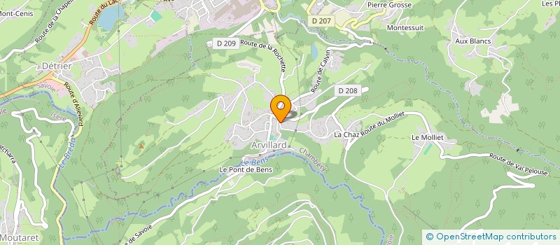 localisation de l'entreprise EMI  DETRIER