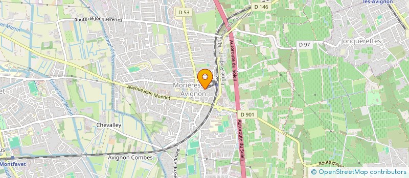 localisation de l'entreprise EMI  MORIERES-LES-AVIGNON